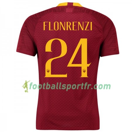 Tenue AS Roma Florenzi 24 Domicile 2018-2019 Maillot de Foot